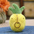 Cute Fruit Down Cotton Keychain