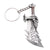 Cute Funny Axe Metal Unisex Keychain