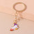 Cute Funny Cartoon Zinc Alloy Halloween Bag Pendant Keychain