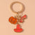 Cute Funny Pumpkin Ghost Bat Alloy Halloween Keychain