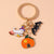 Cute Funny Pumpkin Ghost Bat Alloy Halloween Keychain