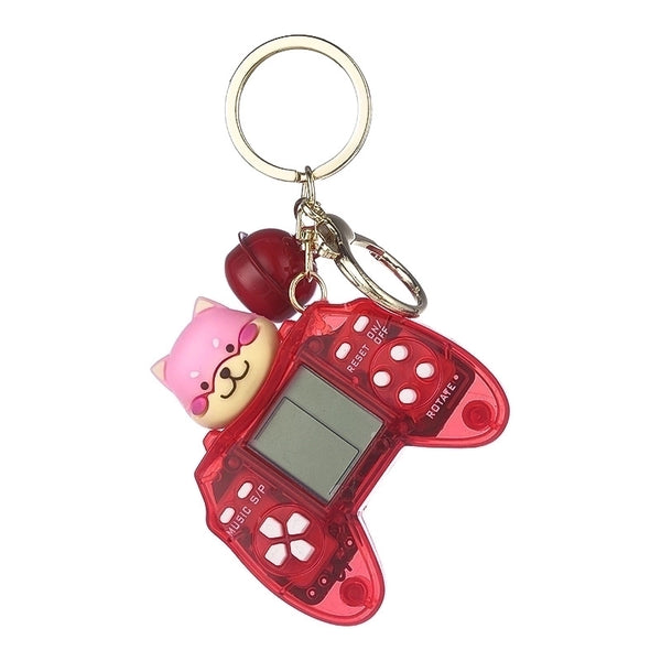 Cute Game Console Plastic Unisex Bag Pendant Keychain