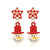 Cute Geometric Alloy Enamel Women's Earrings 1 Pair