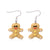 Cute Geometric Alloy Plating Rhinestones Women's Earrings 1 Pair