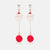 Cute Geometric Alloy Plating Women's Ear Studs 1 Pair