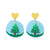 Cute Geometric Arylic Women's Earrings 1 Pair