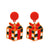 Cute Geometric Arylic Women's Earrings 1 Pair