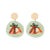 Cute Geometric Arylic Women's Earrings 1 Pair