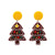 Cute Geometric Arylic Women's Earrings 1 Pair