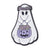 Cute Ghost Alloy Stoving Varnish Women's Brooches