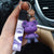 Cute Gradient Color Dragon Bear Resin Unisex Keychain