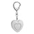 Cute Heart Shape Abs Self-defense Keychain