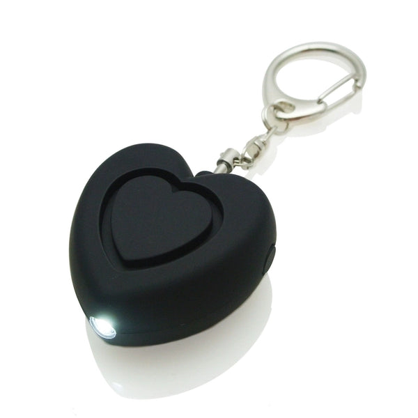 Cute Heart Shape Abs Self-defense Keychain