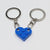 Cute Heart Shape Alloy Unisex Bag Pendant Keychain 1 Piece