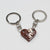 Cute Heart Shape Alloy Unisex Bag Pendant Keychain 1 Piece