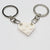 Cute Heart Shape Alloy Unisex Bag Pendant Keychain 1 Piece