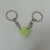 Cute Heart Shape Alloy Unisex Bag Pendant Keychain 1 Piece