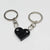 Cute Heart Shape Alloy Unisex Bag Pendant Keychain 1 Piece