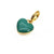 Cute Heart Shape Copper Enamel Charms Jewelry Accessories