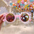 Cute Heart Shape Floral Polycarbonate Round Frame Square Oval Frame Full Frame Kids Sunglasses