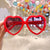 Cute Heart Shape Floral Polycarbonate Round Frame Square Oval Frame Full Frame Kids Sunglasses