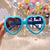 Cute Heart Shape Floral Polycarbonate Round Frame Square Oval Frame Full Frame Kids Sunglasses