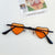 Cute Heart Shape Pc Resin Special-shaped Mirror Full Frame Kids Sunglasses