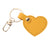 Cute Heart Shape Pu Leather Keychain