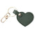 Cute Heart Shape Pu Leather Keychain