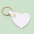 Cute Heart Shape Pu Leather Valentine's Day Unisex Bag Pendant Keychain