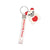 Cute Heart Shape Silica Gel Valentine's Day Women's Bag Pendant Keychain