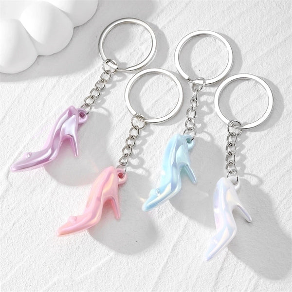 Cute High Heel Arylic Keychain