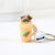 Cute Ice Cream Bear Strawberry Pvc Women's Keychain