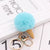 Cute Ice Cream Plush Women's Bag Pendant Keychain