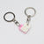 Cute Korean Style Heart Shape Abs Women's Bag Pendant Keychain