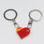 Cute Korean Style Heart Shape Abs Women's Bag Pendant Keychain