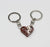 Cute Korean Style Heart Shape Abs Women's Bag Pendant Keychain