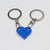 Cute Korean Style Heart Shape Abs Women's Bag Pendant Keychain