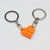 Cute Korean Style Heart Shape Abs Women's Bag Pendant Keychain