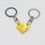 Cute Korean Style Heart Shape Abs Women's Bag Pendant Keychain