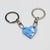 Cute Korean Style Heart Shape Abs Women's Bag Pendant Keychain