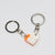 Cute Korean Style Heart Shape Abs Women's Bag Pendant Keychain