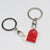 Cute Korean Style Heart Shape Abs Women's Bag Pendant Keychain