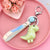 Cute Little Dinosaur Colorful Rope Keychain Wholesale