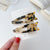 Cute Marble Cat Acetic Acid Sheets Handmade Hair Clip 1 Pair