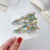 Cute Marble Cat Acetic Acid Sheets Handmade Hair Clip 1 Pair