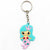 Cute Mermaid Metal Keychain