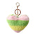 Cute Modern Style Classic Style Heart Shape Plush Bag Pendant Keychain