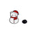 Cute Modern Style Pin Christmas Tree Gingerbread Snowman Alloy Enamel Unisex Badge Brooches