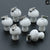 Cute Mushroom Natural Stone Polishing Jewelry Accessories 1 Piece